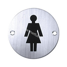 IP003 (Female toilet sign plate)