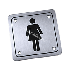 IP013 (Female toilet sign plate)